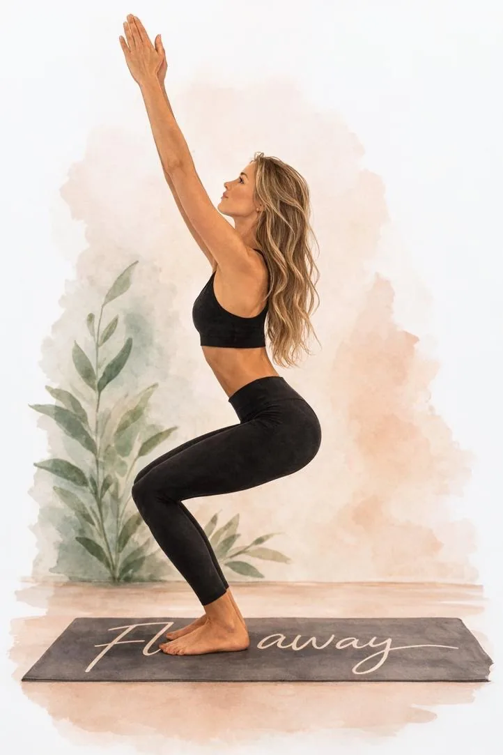 Transition Utkatasana vers Navasana